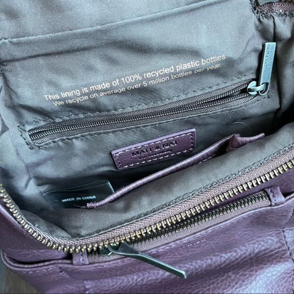 Matt & Nat small purple backpack - Picture 3 of 4